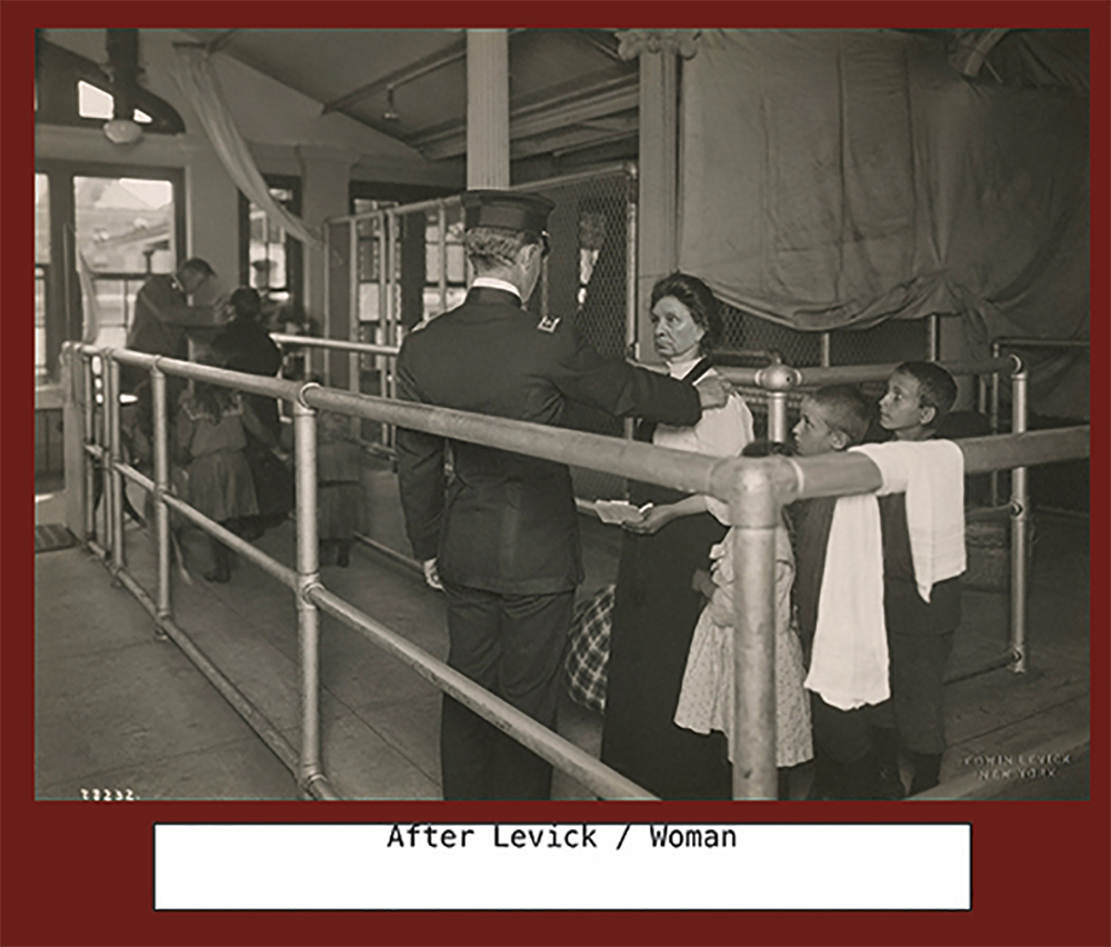 "After Levick / Woman" (Panel #1) from "Other Photography"