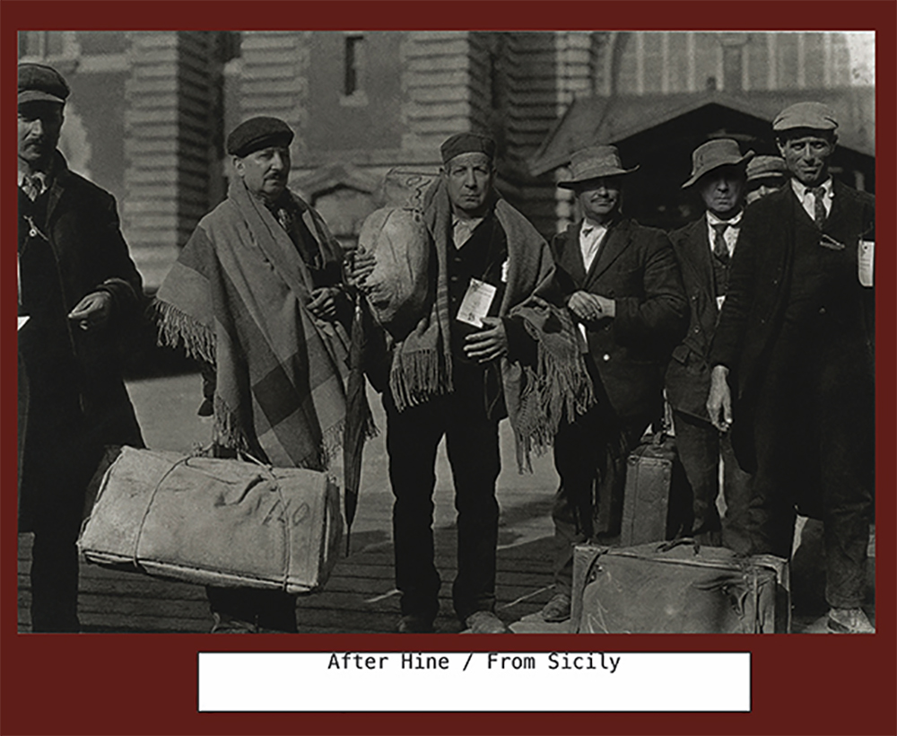 "After Hine / From Sicily" (Panel #2) from "Other Photography"