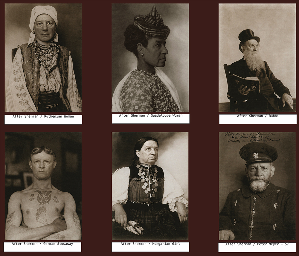 "After Sherman" Detail (Panel #3) from "Other Photography"