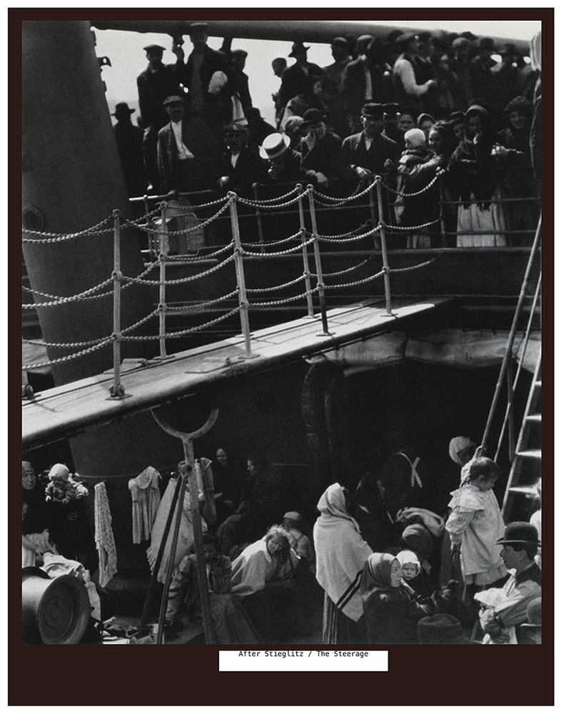 "After Stieglitz" Detail (Panel #4) from "Other Photography"